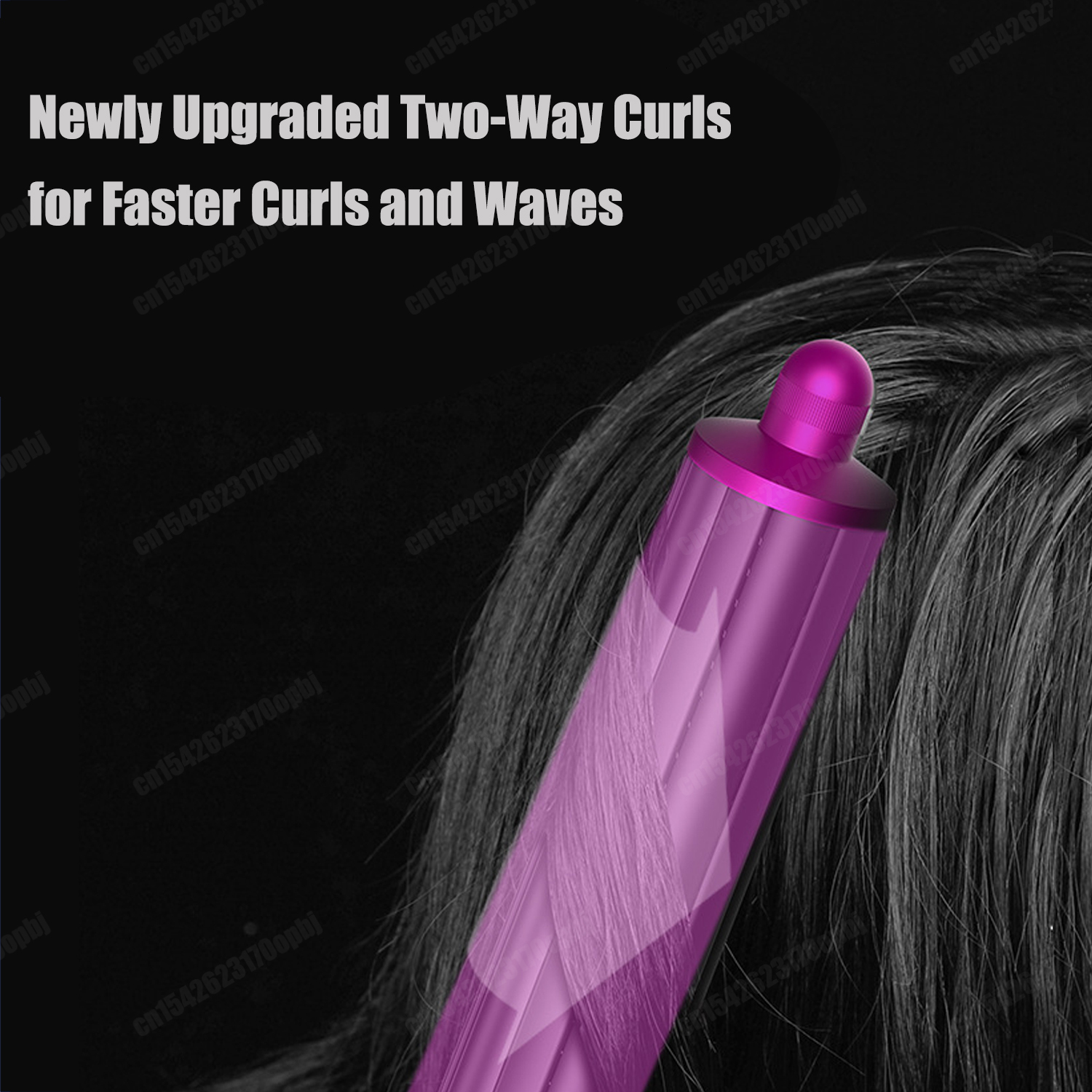 Hot Air Brush Wrap Multi 6In1 Professional Auto Curg Iron Straightener 20/30Mm Hair Curly Dryer Styler