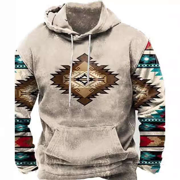 printed for men, a popular 3D hooded casual sweatshirt with pockets