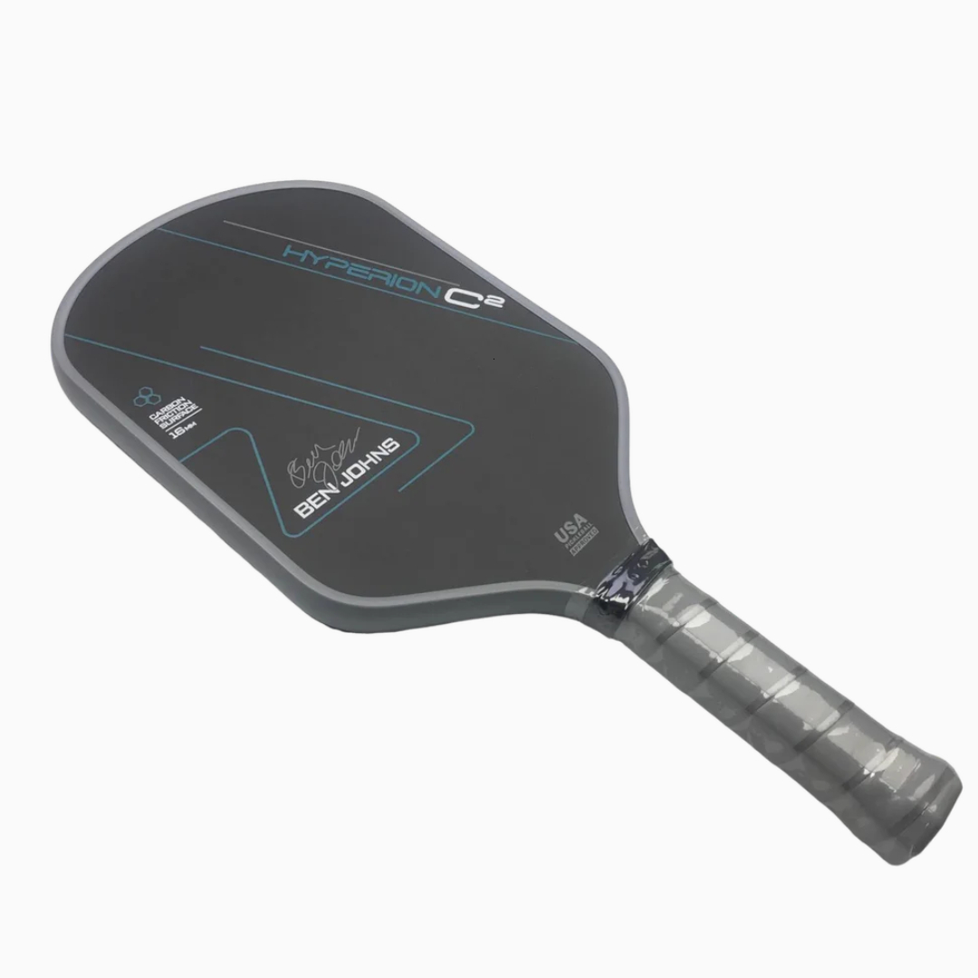 Ben Johns Hyperion C2 T700 Carbon Fiber Pickleball Paddle Thermoformed Udy 16Mm Polymer Core