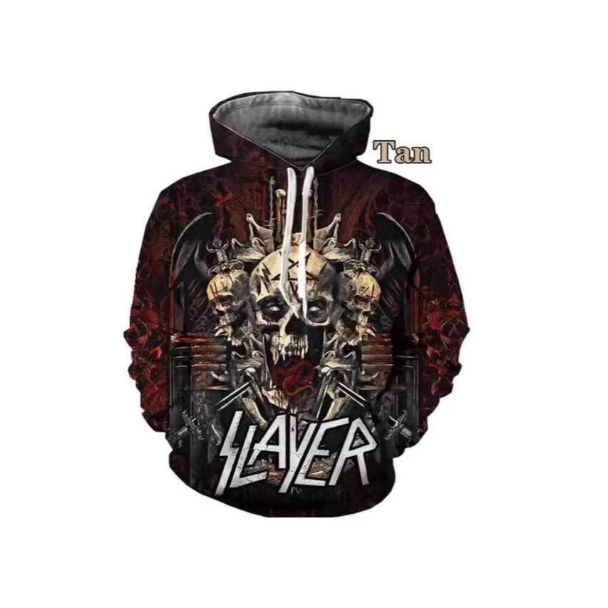 New European American style 3D digital printed hooded sweatshirt for men in spring and autumn, loose skeleton design, 2024 hot selg item