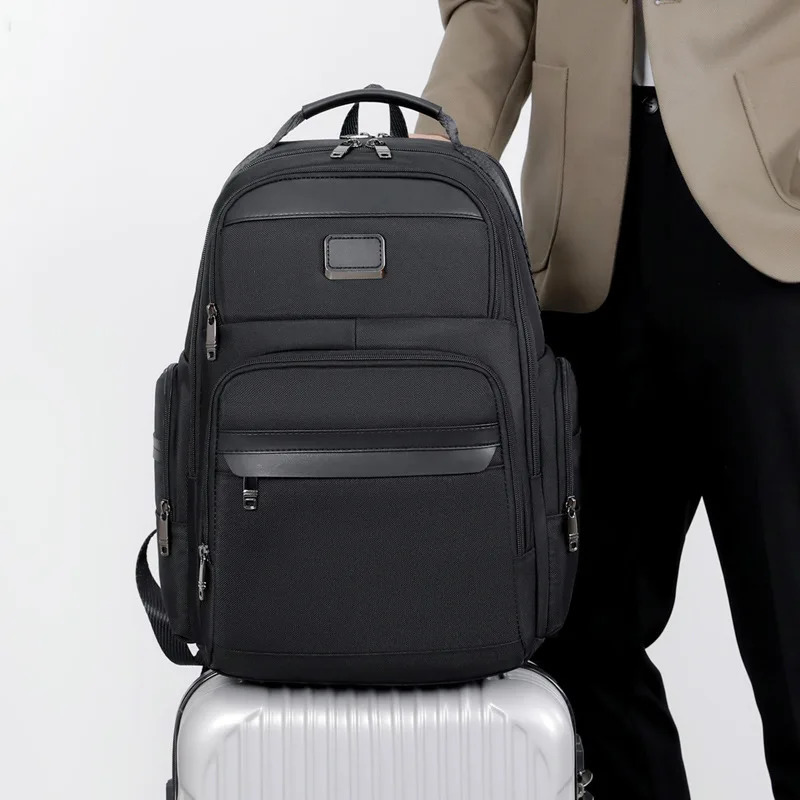 High quality mens backpack large capacity 15.6 computer backpack travel Rucksack unisex shoulder bag student backpack 241122