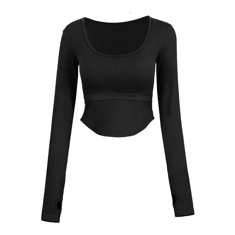 New yoga clothes for women in and winter, high-end temperament, professional fiess, Pilates training, new long sleeved autumn