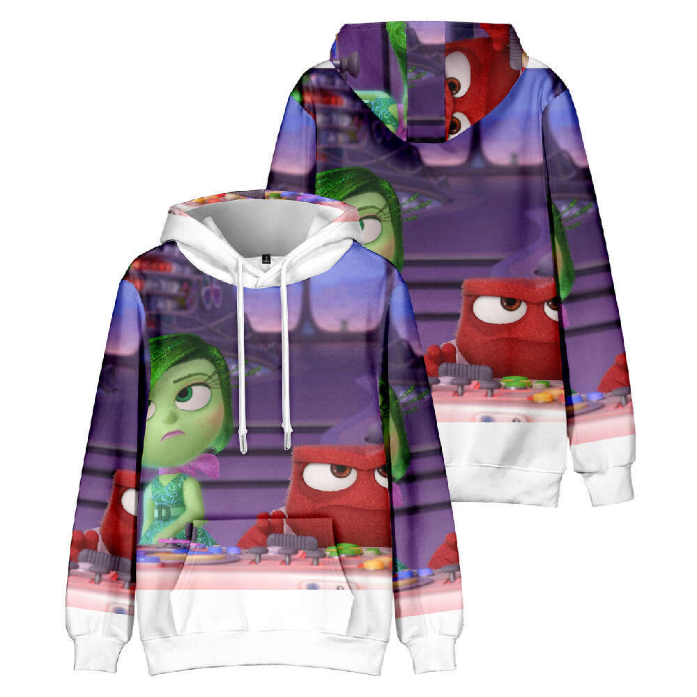 New European American Cartoon Movie Brain Special Forces 23D Printed Hoodie for Men and Women Children's Clothing