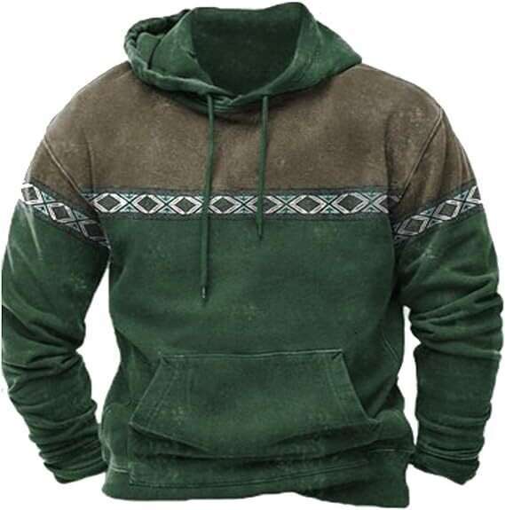 printed for men, a popular 3D hooded casual sweatshirt with pockets