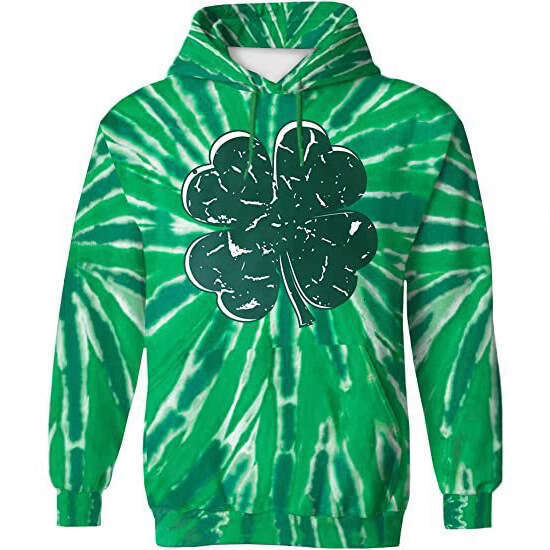 New St. Patrick's Day 3D Digital Printed Irish Festival Hoodie