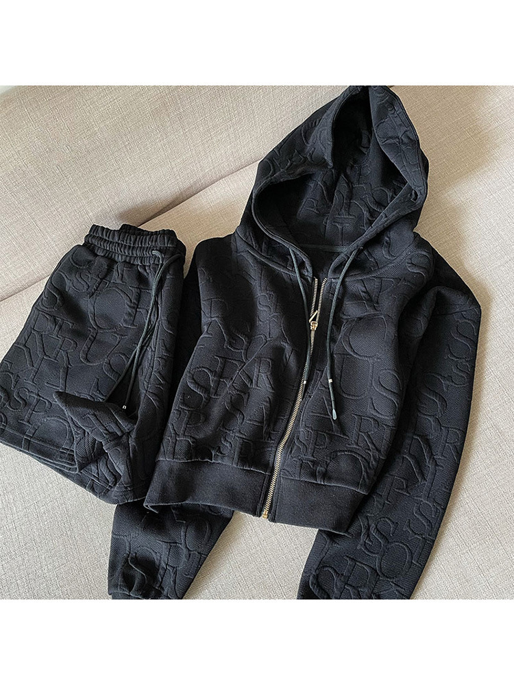 New Hoodie And Shorts For Women's High End Light Luxury Charm Goddess Style Casual Fashion Two Piece Set