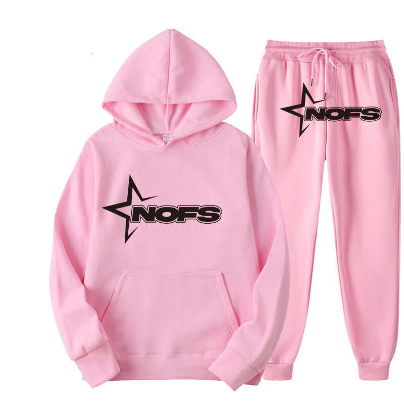 2024 Spring Autumn New 3D Printed Men's Women's Set Sports Hooded Sweatshirt and Pants