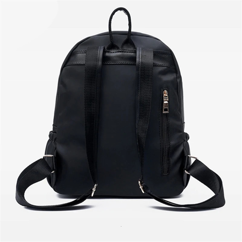 Solid Color Oxford Cloth Female Fashion Large Women Backpack Travel Bag School Cute Waterproof Sports Bags For 241115