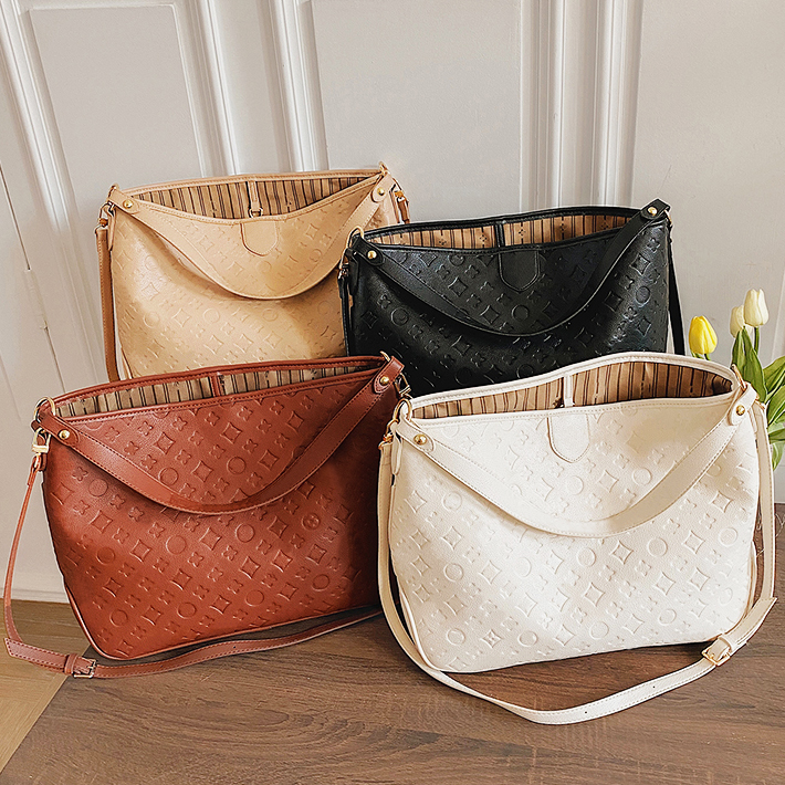Designer Bag Tote Bag Woman Embossing Large Handbags Shopping Purse Women High Quality Luxury Classic Shoulder Bag Handbags New Style Bag