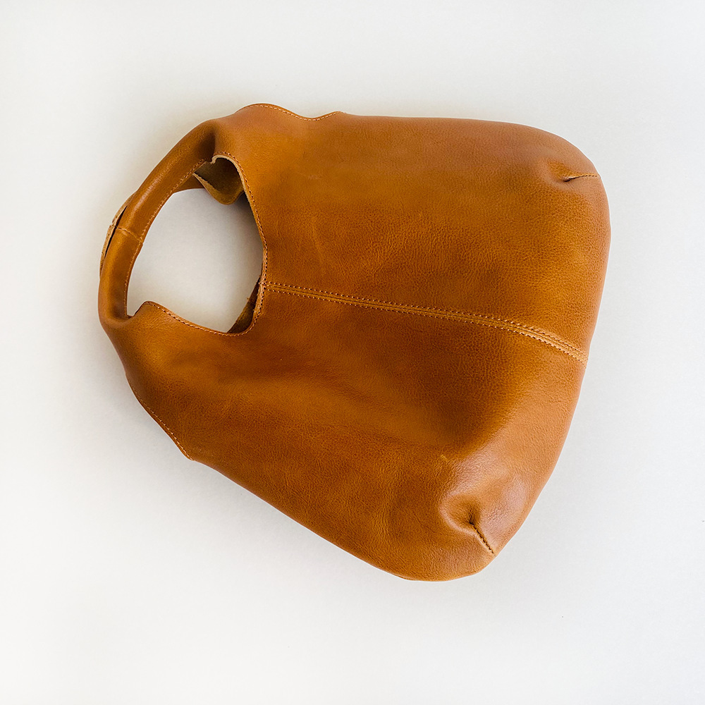 2023 genuine handbag lazy style soft leather versatile simple niche women's bag