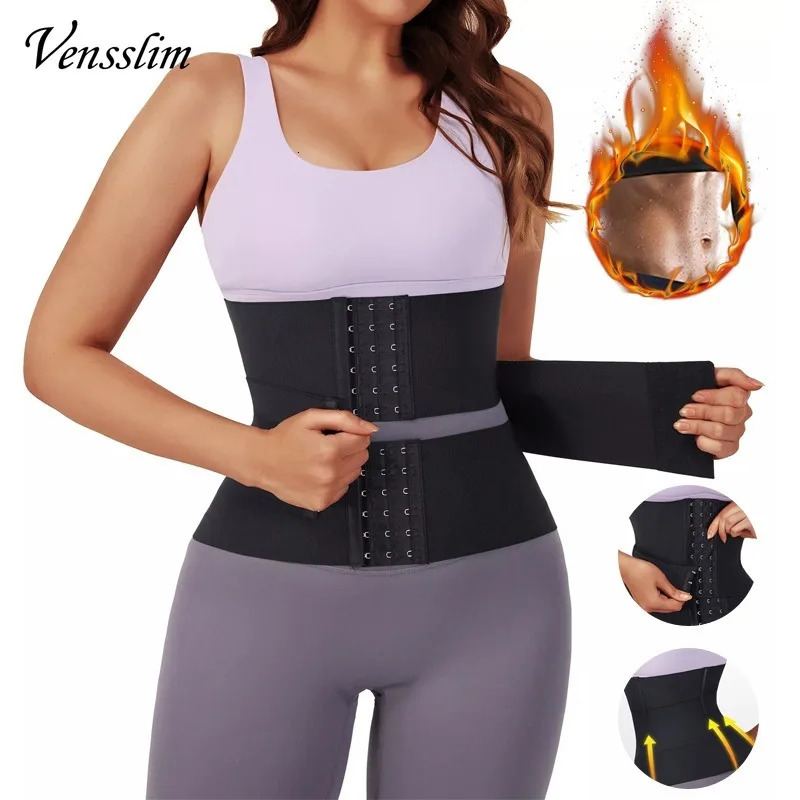 Vensslim XS3XL Body Shaper Waist Trainer Belt Women Weight Loss Reduce Tummy Trimmer Corset Adjustable Workout Girdle Shapewear 241121