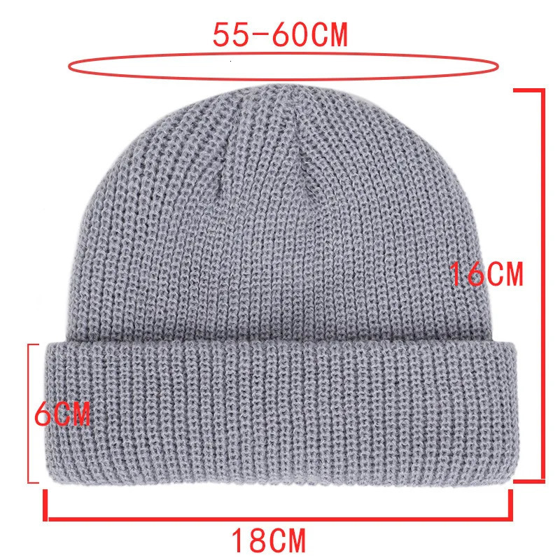 Solid Unisex Beanie Autumn Winter Wool Blends Soft Warm Knitted Cap Men Women Skull Hats Gorro Ski Caps 14 Colors Beanies 241125