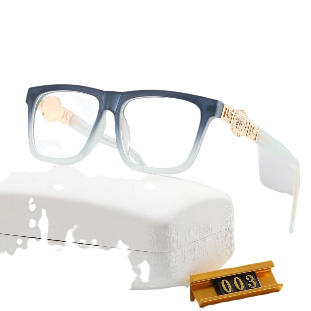 Transparent Square Glasses Frame: Anti-Blue Light Eyewear Computer Use, Optical Spectacle Eyeglasses for Men and Women Z260306