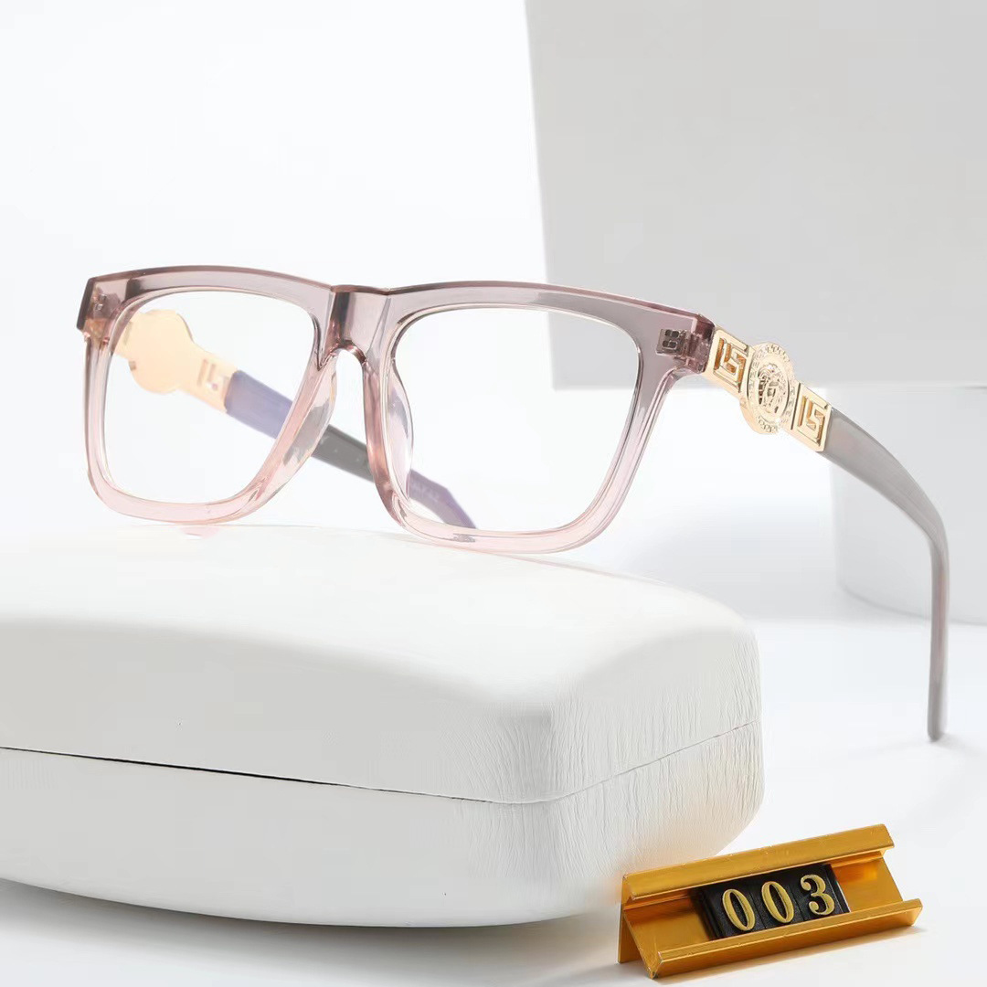 Transparent Square Glasses Frame: Anti-Blue Light Eyewear Computer Use, Optical Spectacle Eyeglasses for Men and Women Z260306