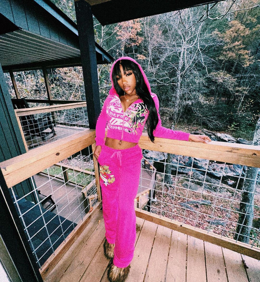 Trendy Street Printed Basic Zipper Short Cardigan High Waist Straight Leg Pants Two Piece Set clothing ladies