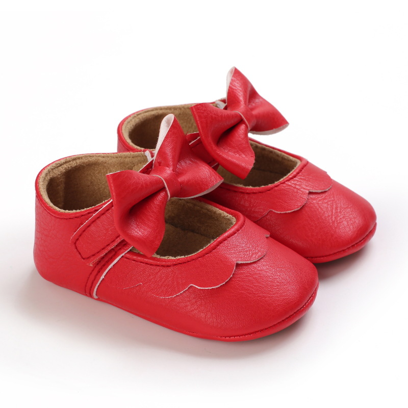 Infant Bowknot Soft Sole Crib Shoes Toddler Princess Baby Little Girl Shoes Littlesprouts for Newborn
