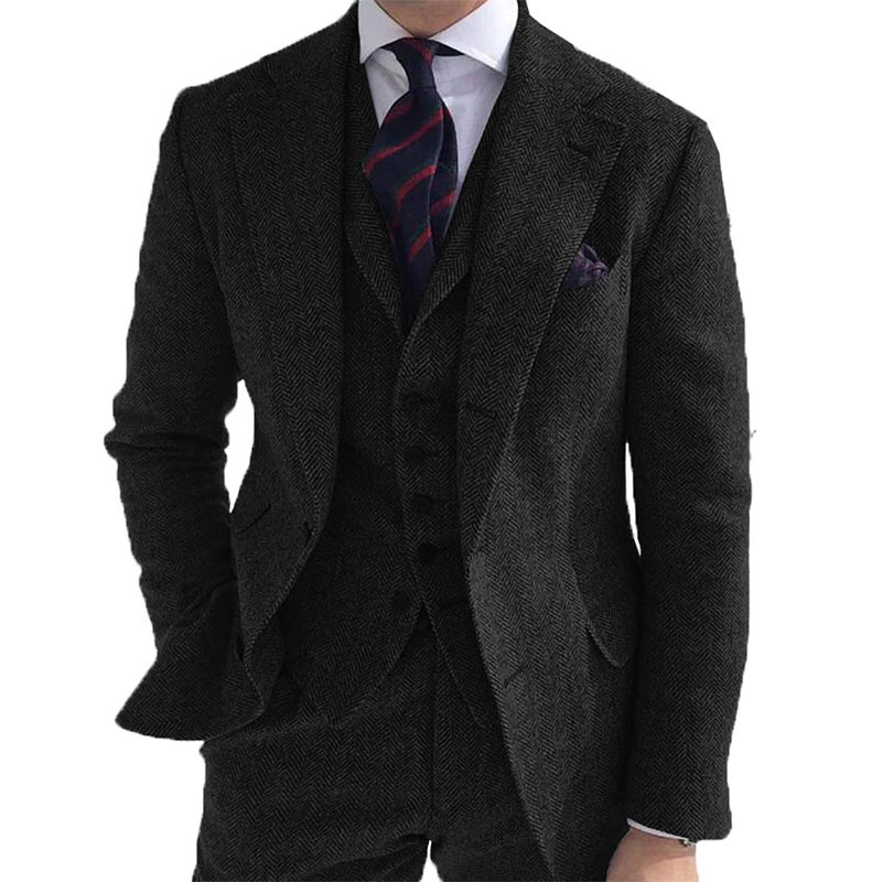 K766 Men's Dressy Yet Comfortable Wedding Attire for Grooms Premium Business Style