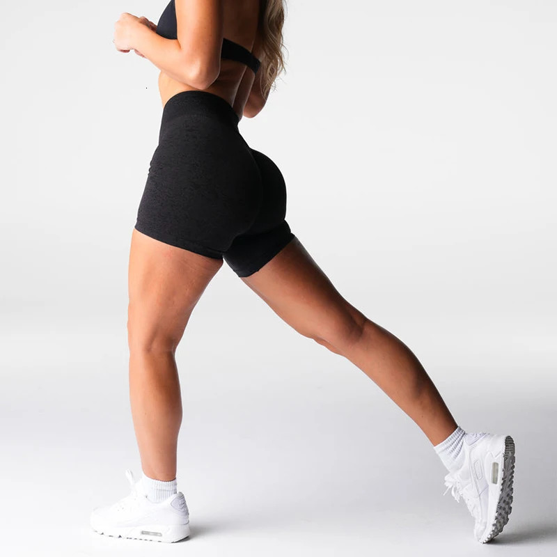 TKITK 2Pcs Digital Seamless Shorts Women Soft Workout Tights Fiess Outfits Spandex Yoga Short Gym Wear