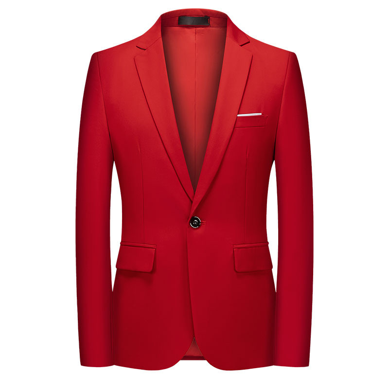K675 High-End Men's Loose Casual Suit Short Jacket