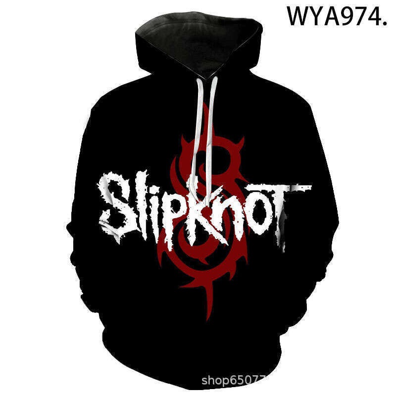 2024 Autumn/Winter Hip Hop Band 3D Printed Men's Casual Hoodie