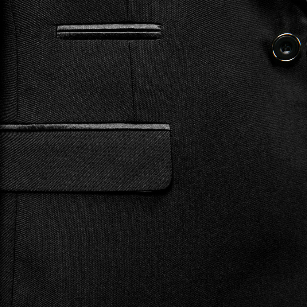 K699 Men's Casual Suit Jacket - Spring & Autumn High-End Business Wear with Thick Material