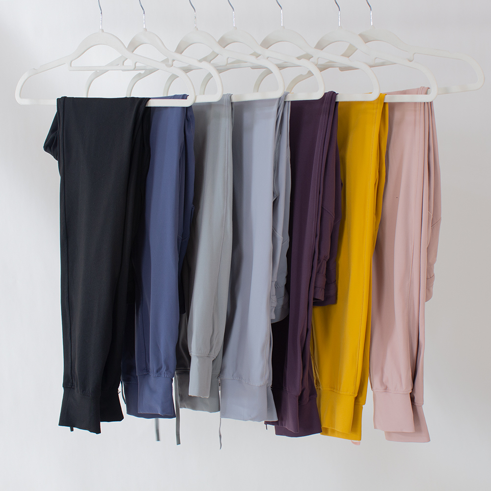 Quick Drying Yoga Suit, Women's Sports And Leisure Pants, Outdoor Night Running Drawstring, High Waist Elastic Ankle Training