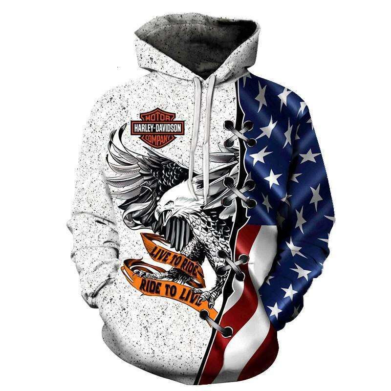 2024 New Autumn/Winter 3D Digital Printed Men's Fashion Hoodie
