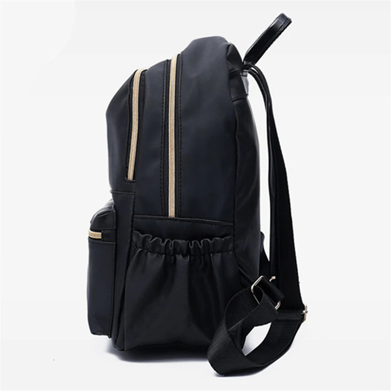 Solid Color Oxford Cloth Female Fashion Large Women Backpack Travel Bag School Cute Waterproof Sports Bags For 241115