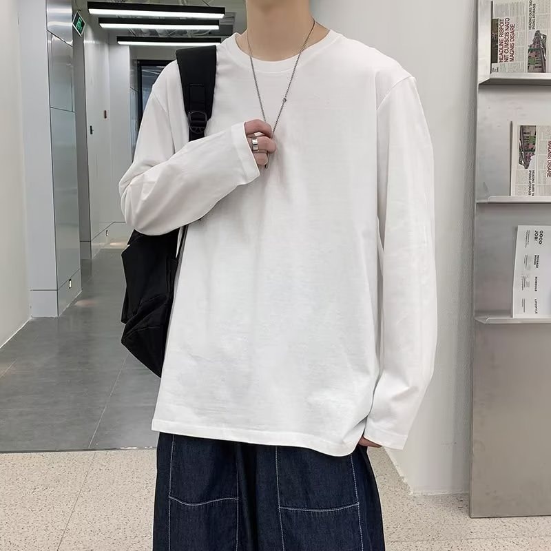 New autumn and winter American lazy style new high-end round neck niche design basic knitting designer sweater