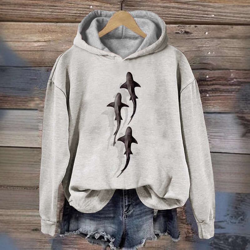 2024 autumn and winter popular 3D digital printed women's with hats hoodies