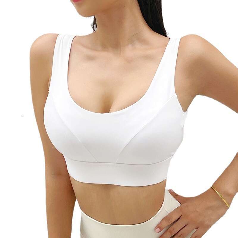New Year Summer Home Integrated Gathering Shock Absorbing Sports Women's Beautiful Back, Shaped Fiess, Running, Yoga Bra for External Wear