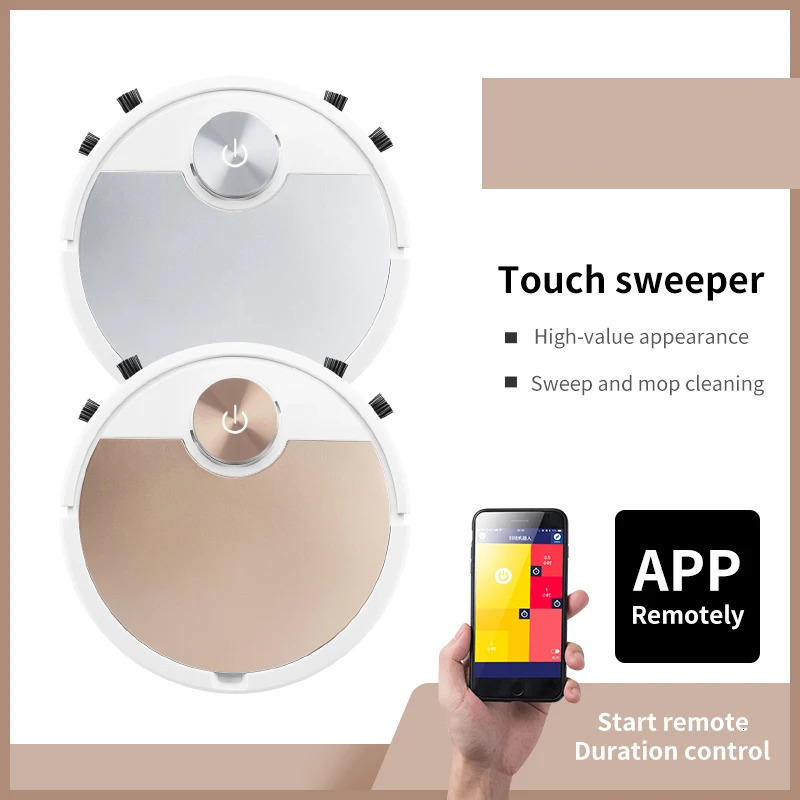 ES06 APP Wireless Robot Smart Remote Control Vacuum Cleaner Cleaning Machine Sweeping Floor Mop For Home Vacuum Cleaner 241113