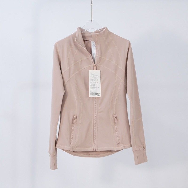 Women's 2024 New Collar Slim Sports Long Sleeve Jacket Yoga Clothes Quick-Drying Breathable Fiess