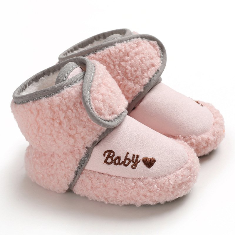 Warm Infant Toddler Crib Snow Boots Soft Comfortable Little Kids Anti-Slip Socks Shoes Littlesprouts Newborn Baby Shoes