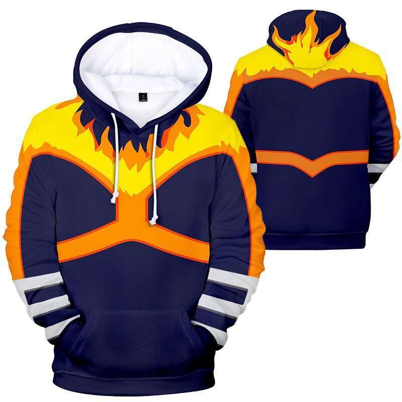 Autumn winter new attacking giant 3D digital printed for men and women anime peripheral hooded casual hoodie