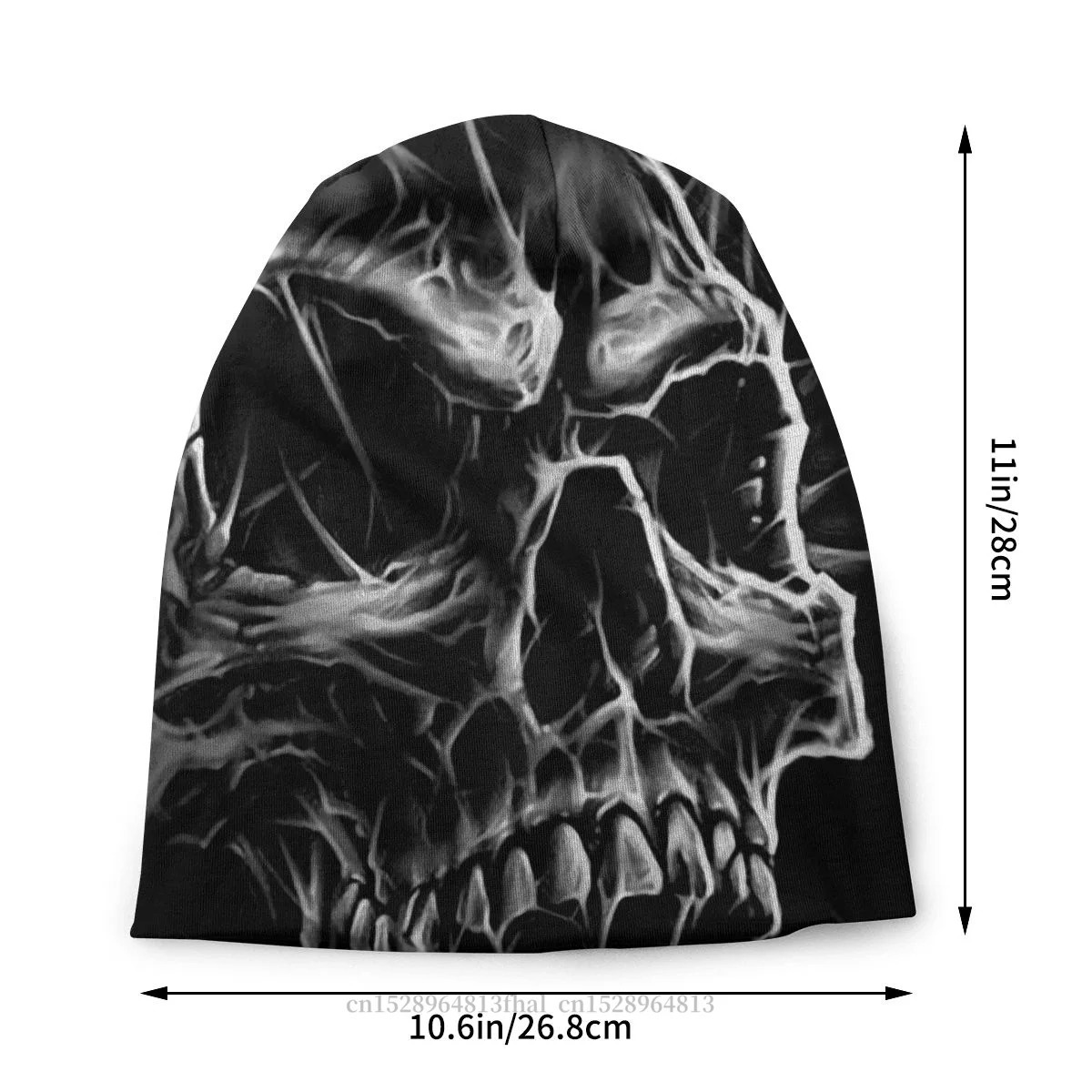 Skull Beanie Skullies Beanies Caps Thin Hat Autumn Spring Bonnet Hats Men Womens Unisex Ski Cap 241125