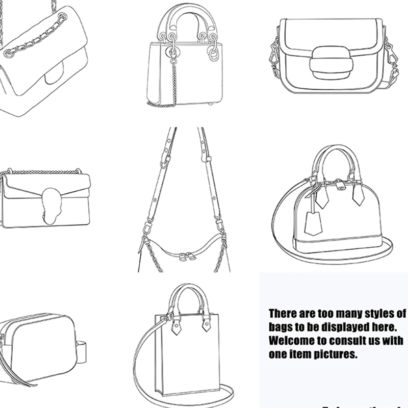 VIP3 Designer Bag Flap Bag Shoulder Bag Tote Bag Purse Chain bag Crossbody Bag Handbag Please use this link to order a variety of designer packs(With Box)