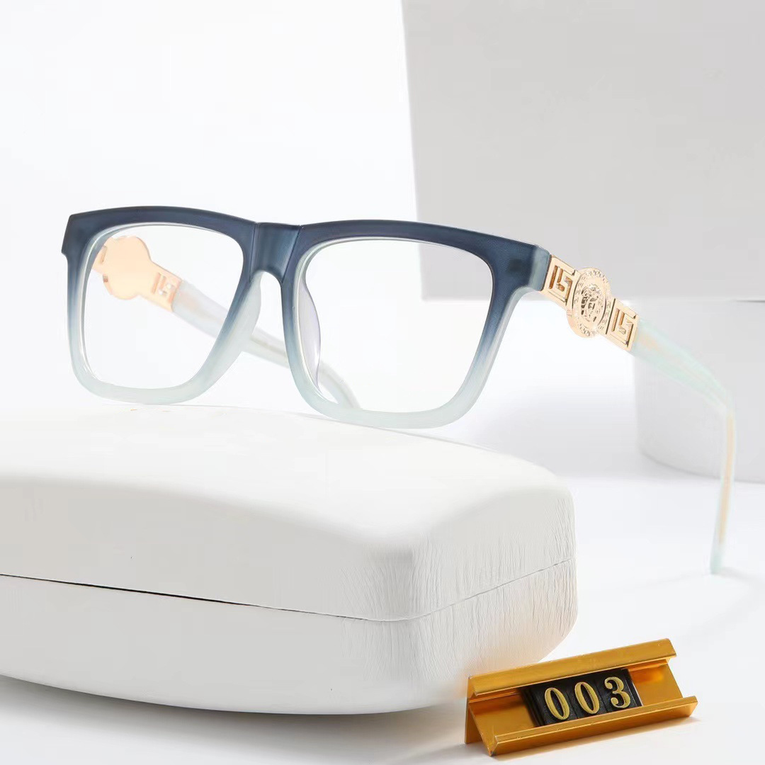 Transparent Square Glasses Frame: Anti-Blue Light Eyewear Computer Use, Optical Spectacle Eyeglasses for Men and Women Z260306