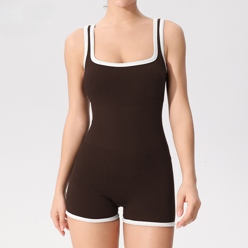 Advanced One-Piece For Women's Fitness, Beautiful Back, Dance, Sports, Tight Fitting Belt, Chest Cushion, Aerial Yoga Suit