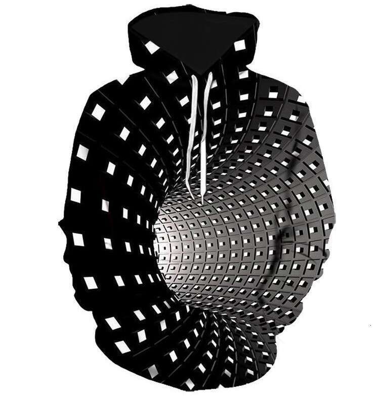 Autumn Winter New Milk 3D Digital Printed for Men Women's Sports and Leisure Hoodie