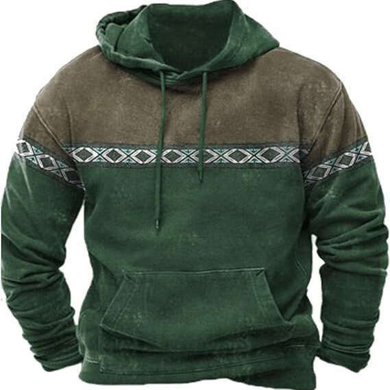 printed for men, a popular 3D hooded casual sweatshirt with pockets