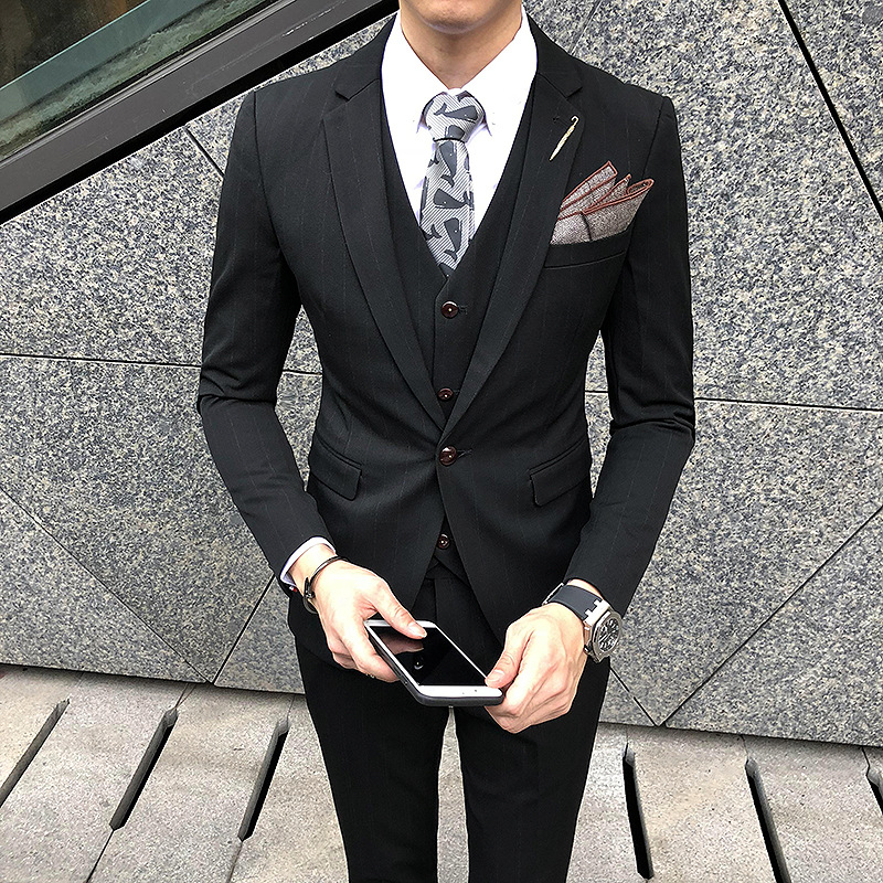 Autumn k1268 suit jacket men's suit business casual texture suit men's new dress banquet