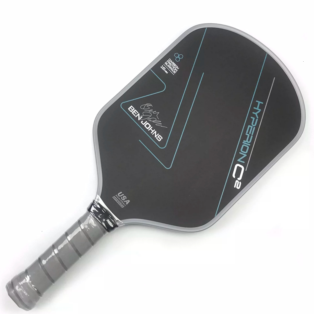 Ben Johns Hyperion C2 T700 Carbon Fiber Pickleball Paddle Thermoformed Udy 16Mm Polymer Core