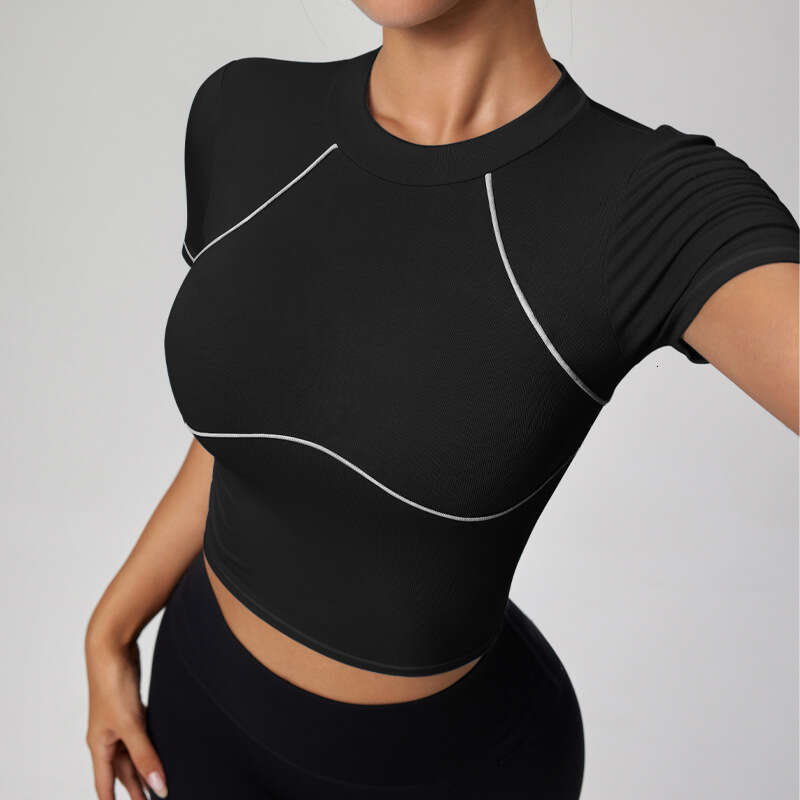 2024 new spring/summer yoga vest women's contrasting es running exercise Pilates training fiess suit