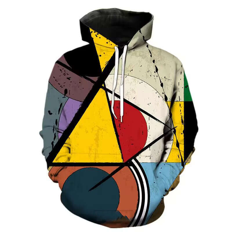 New Abstract Graffiti Art 3D Printed Sweatshirt Haruku Style Sportswear Street Hoodie