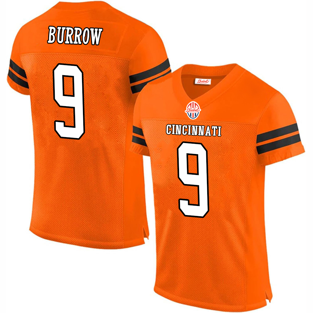 BURROW,JOE#9 CHASE,JA'MARR#1 HIGGINS,TEE#5This baseball uniform is a quick-drying custom-made sportswear for teenagers and adults to participate 