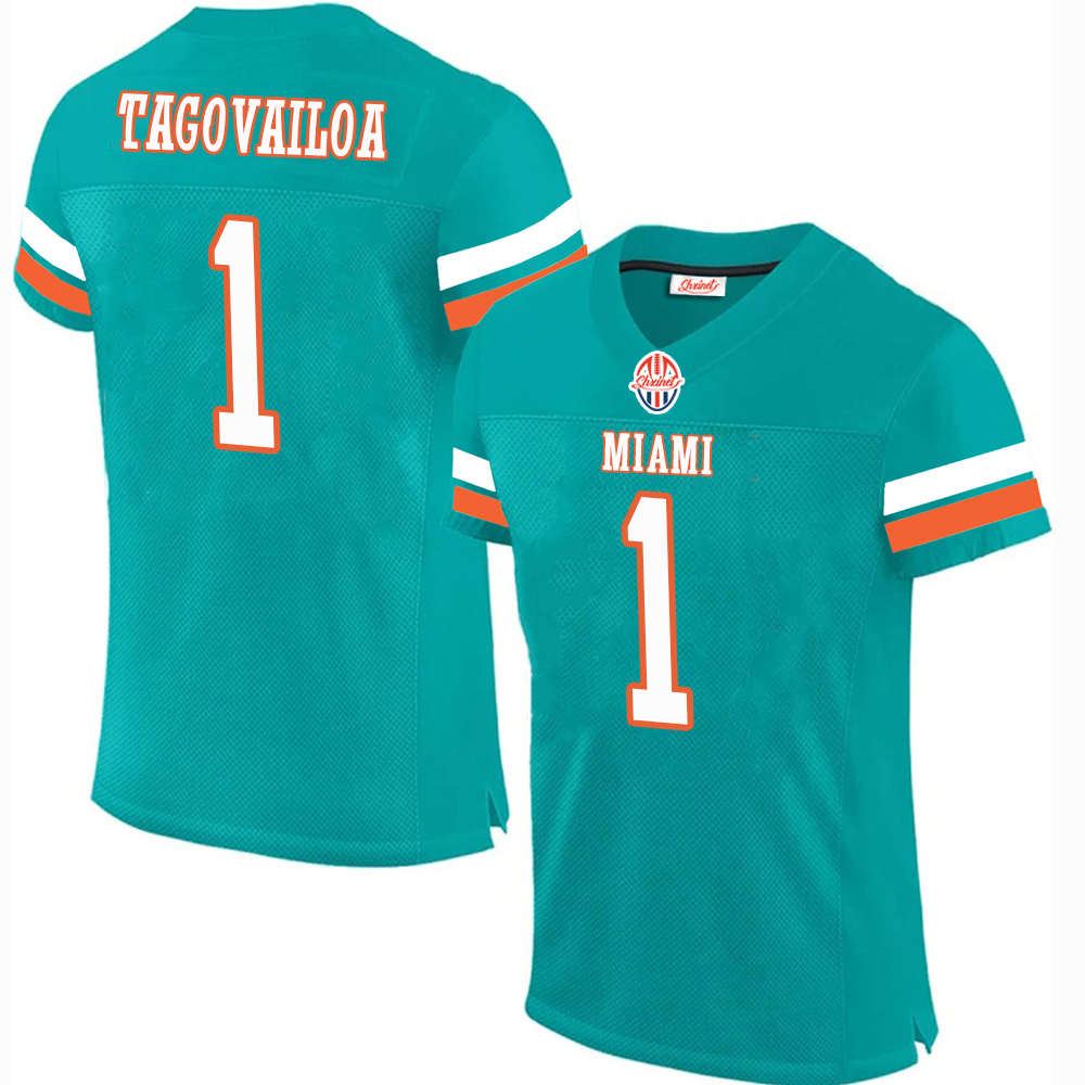 BECKHAM JR,ODELL#3 CHUBB,BRADLEY#2 HILL,TYREEK#10 RAMSEY,JALEN#5 TAGOVAILOA,TUA#1This baseball uniform is a quick-drying custom-made sportswear for te