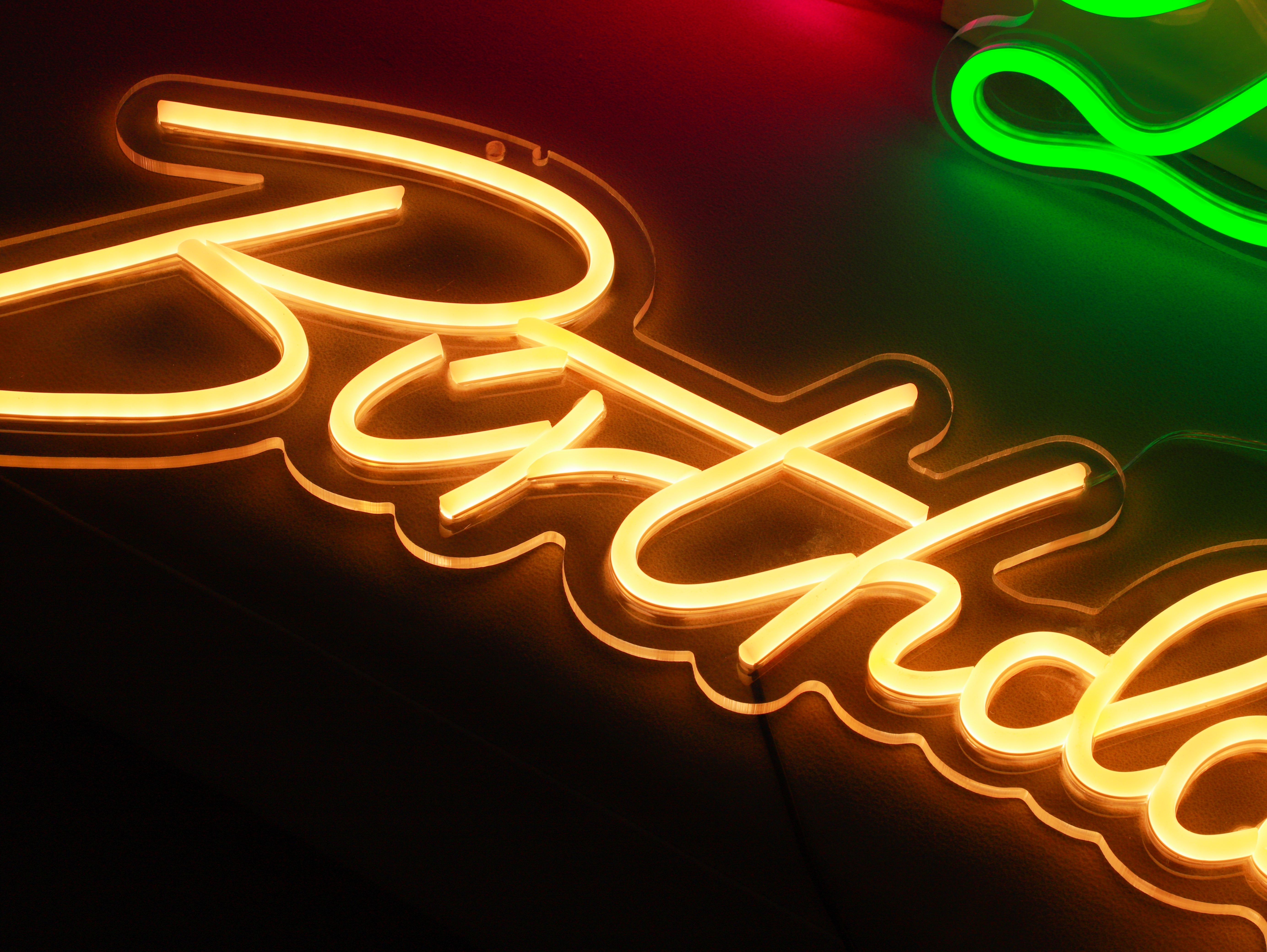 LED neon lights birthday celebration atmosphere decoration small night lights glowing letters internet red wall shaped lights