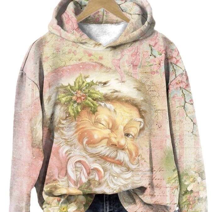 2024 Spring Autumn Christmas 3D Digital Printed Men's and Women's Casual Hoodie