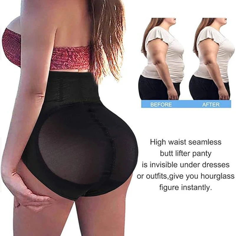 BurVogue Butt Lifter Panties High Waist Tummy Control Body Shaper Cincher Panty Girdle Shapewear Underwear 241121
